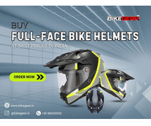 Buy Full-face Bike Helmets at Best prices in India