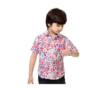 Buy Boys Printed Shirts Online in India