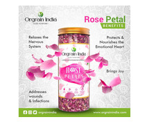 Buy Bulk Organic Rose Petals for Natural Beauty & Wellness