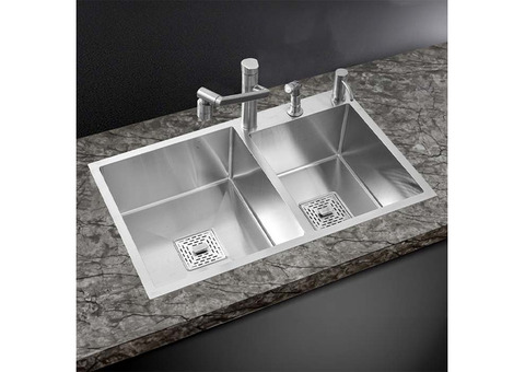 Buy Double Bowl Kitchen Sinks at Morzze