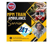 MPM Train Ambulance service in Kolkata offers life-saving medical transportation