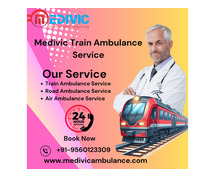 Medivic Train Ambulance in Nagpur is an Affordable Patient Transfer option