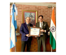 H.E. Mariano Agustín Caucino Appointed Patron of Indo-Argentina Film and Cultural Forum