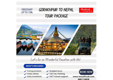 Gorakhpur to Nepal Tour Package