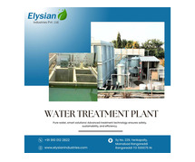 Water Treatment Plant Manufacturers in Hyderabad | 9100122822 | Elysian industries