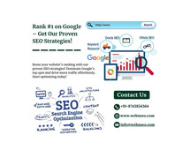 Rank #1 on Google – Get Our Proven SEO Strategies!