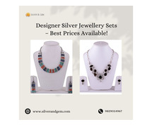 Designer Silver Jewellery Sets – Best Prices Available!