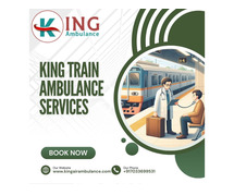 King Train Ambulance in Patna Offers Timely Transportation of Patients