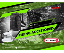 Buy Bike riding accessories in India for Maximum Comfort and Control