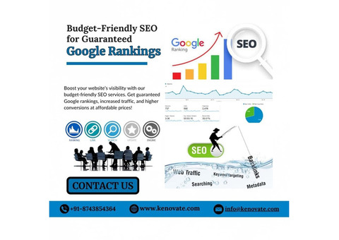 Budget-Friendly SEO for Guaranteed Google Rankings