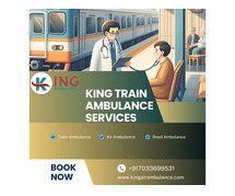 Transfer patient at lowest cost through King Train Ambulance Service in Kolkata