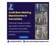 Craft Beer Making Machineries in Karnataka