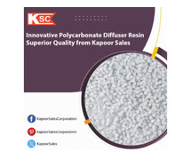 Innovative Polycarbonate Diffuser Resin – Superior Quality from Kapoor Sales