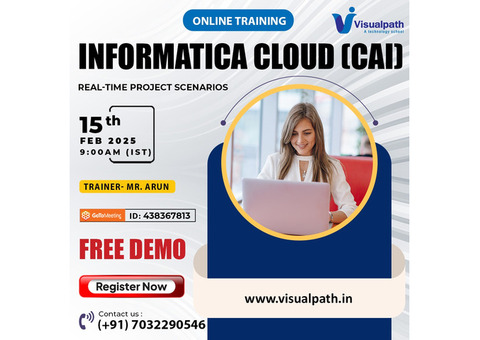 Informatica Cloud (CAI) Online Free Demo On 15th Feb