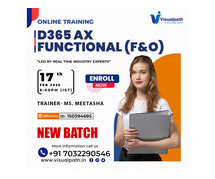 D365 Functional F&O Online New Batch