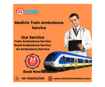 Book Instant and Secure Medivic Train Ambulance in Raipur for Urgent Transfer