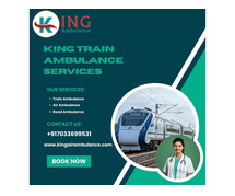 King Train Ambulance in Bangalore provides high-tech medical equipment