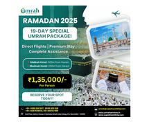 Book Exclusive 19 Days Ramadan Umrah Package With Superb Umrah