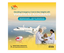 Book Vedanta Air Ambulance with ICU Ventilator & Oxygen Support in Kolkata