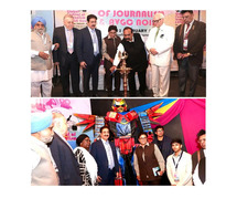 Inauguration of AVGC Section at the 13th Global Festival of Journalism Noida 2025 at Marwah Studios