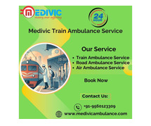 Get Comfort During Transportation with Medivic Train Ambulance in Nagpur