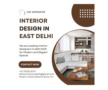 Modern & Elegant Interior Designers in East Delhi