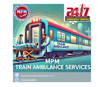 MPM Train Ambulance in Ranchi offers Professional Care during Transfer