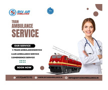 Sky Train Ambulance in Guwahati facilitates timely transportation of patients