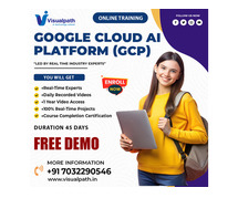 Best Google Cloud AI Training in India | Visualpath