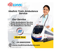 Medivic Train Ambulance Service in Bhopal provides a good facility