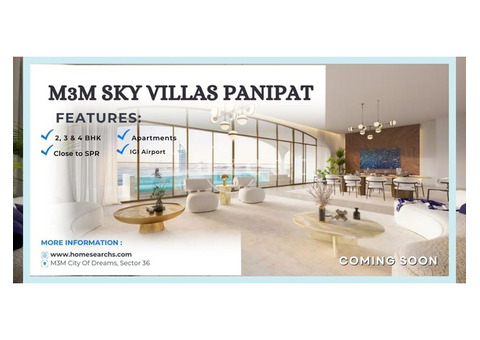 M3M SKY Villas Panipat - Bold. Radical. Extraordinaire.