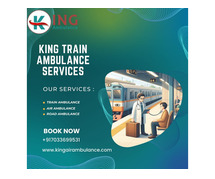 King Train Ambulance in Patna Offers Secure Long-Distance Patient Transfer