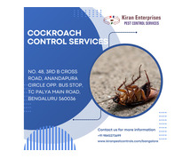 Cockroach Control Services in Bannerghatta Road | Safe & Trusted