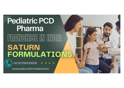 Pediatric PCD Pharma Franchise in India | Saturn Formulations