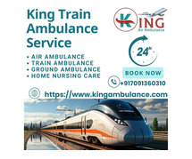 Book the Best King Train Ambulance in Siliguri for Injured Patients Care