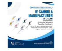 IV cannula manufacturers in Delhi