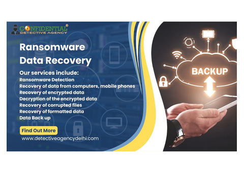 Fast & Secure Ransomware Data Recovery Services in Delhi | Recover Your Encrypted Files Now!