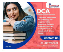 Where can I find a DCA course in Bhopal?