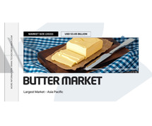 Butter Market Trends, Demand, and Market Size Analysis: Valued at {USD 53.65 Billion}