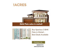 Buy Spacious 3 BHK Flats in Mohali – Best Deals Available