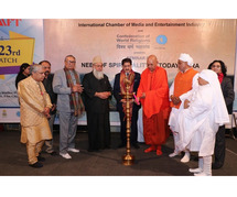 Sandeep Marwah Hailed as the Reincarnation of Swami Vivekananda by Spiritual Leaders