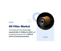 Global Oil Filter Market Share and Growth Analysis | 6.54% CAGR Over the Forecast Period