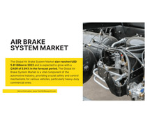 Global Air Brake System Market Share, Forecast: USD 5.81 Billion with [5.94%] CAGR