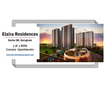 Spacious & Elegant Apartments at Elaira Residences Gurugram