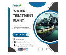 Water Treatment Plant Hyderabad | 9100122822 | Elysian industries