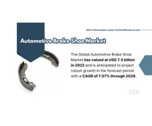 Global Automotive Brake Shoe Market Share and Forecast: USD 7.5 Billion with {7.07%} CAGR