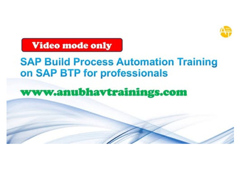 SAP Build Process Automation trainin