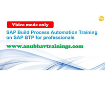 SAP Build Process Automation trainin