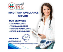 King Train Ambulance Service in Pune provides the Fastest Patient Transportation