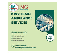 High-level Medical Teams are included in the King Train Ambulance in Patna